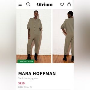 Mara Hoffman jumpsuit